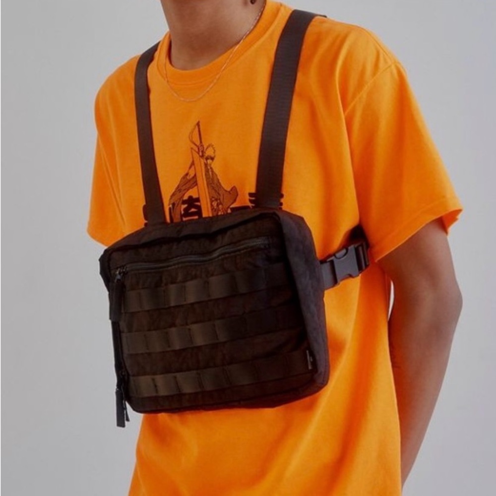 Black Tactical Crossbody Bag